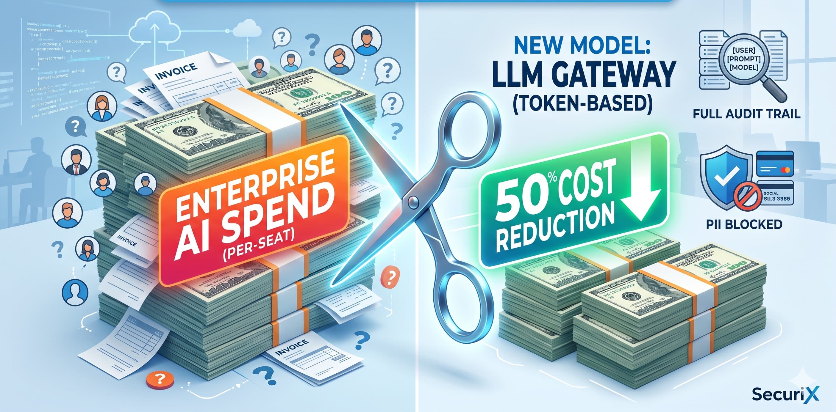 Cut enterprise AI costs in half with an LLM gateway